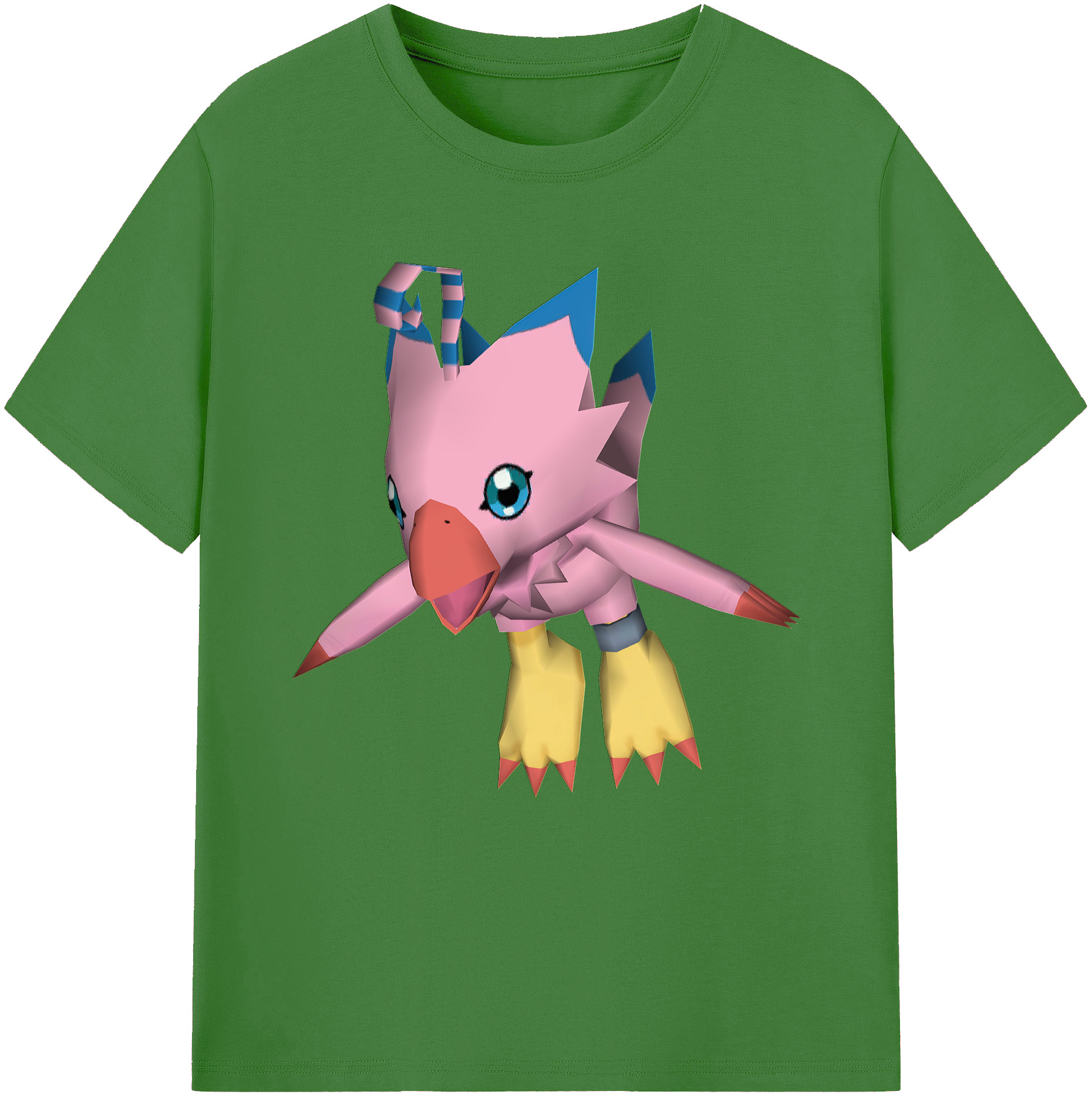 （画像用） Digimon デジタルモンスター/デジモン レディースカジュアルプリントTシャツ（綿100％）